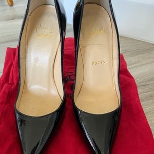 So Kate black Louboutin heels